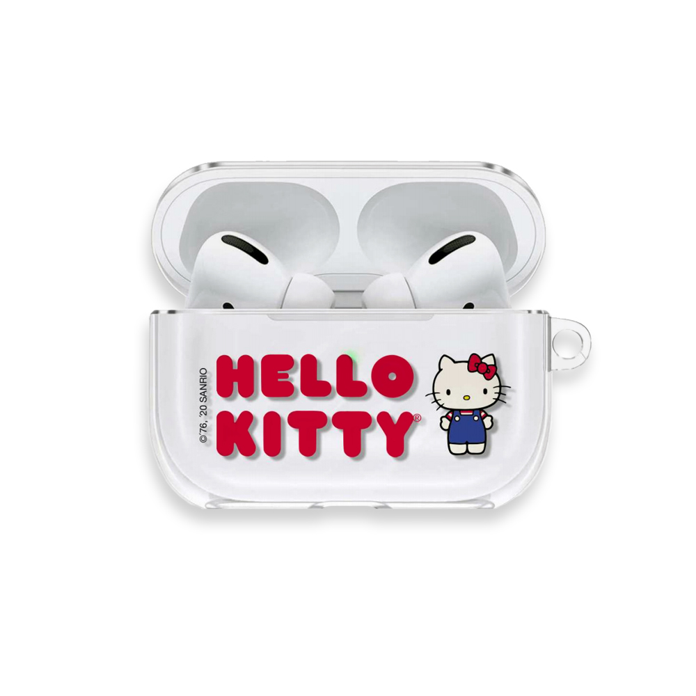 Deambular Detenerse Canal Carcasa Silicona Protectora Diseño HK Airpods Pro Hello Kitty Lettering | Carcasas  Chile