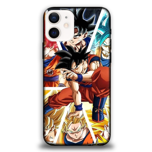 Carcasa Silicona Dragon Ball iPhone 12 mini Goku | Carcasas Chile
