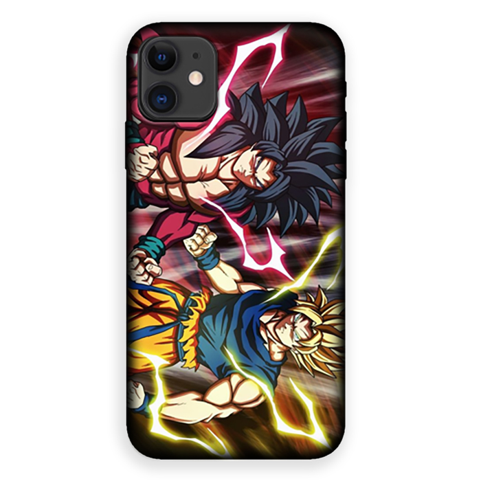 Carcasa Silicona Dragon Ball iPhone 11 Goku Saiyan