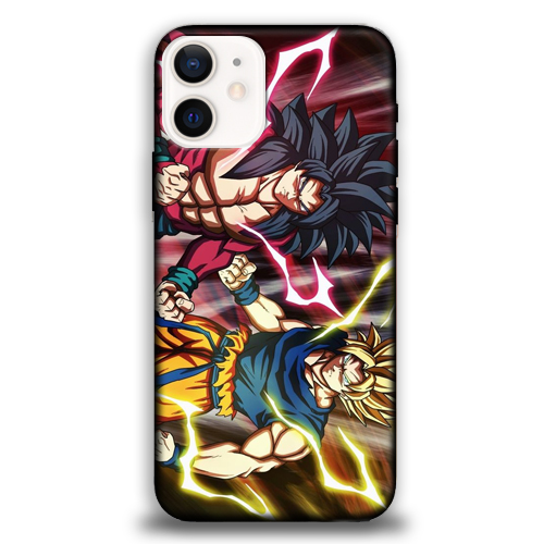 Carcasa Silicona Dragon Ball iPhone 12 Pro Max Goku Saiyan | Carcasas Chile
