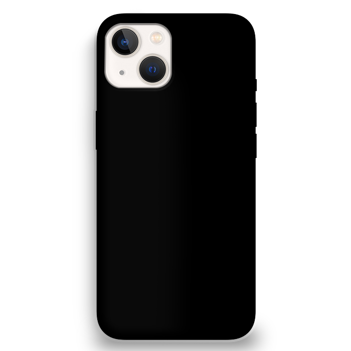 Carcasa Silicona Soft Compatible con iPhone 13 Negro