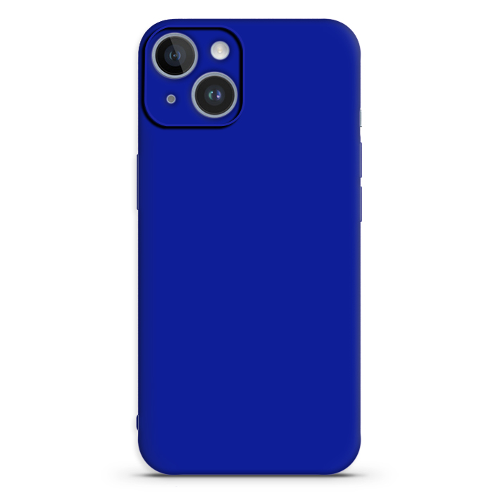 Carcasa Silicona Soft Para iPhone 14 Azul