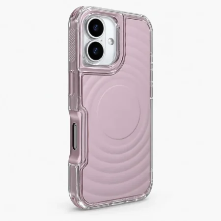 Carcasa Arena 2 en 1 iPhone 16 Rosado Carcasa
