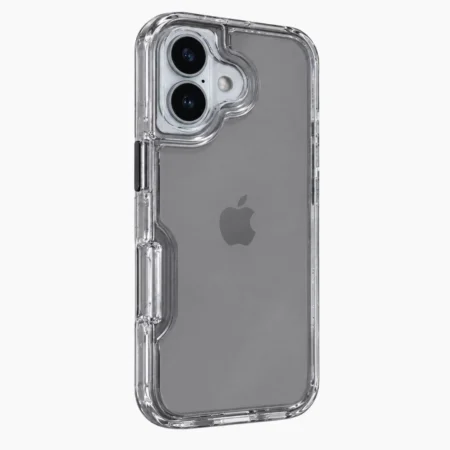 Carcasa Clear iPhone 17 Negro Carcasa