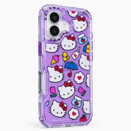 Carcasa Hello Kitty iPhone 17 Magic Violet Carcasa