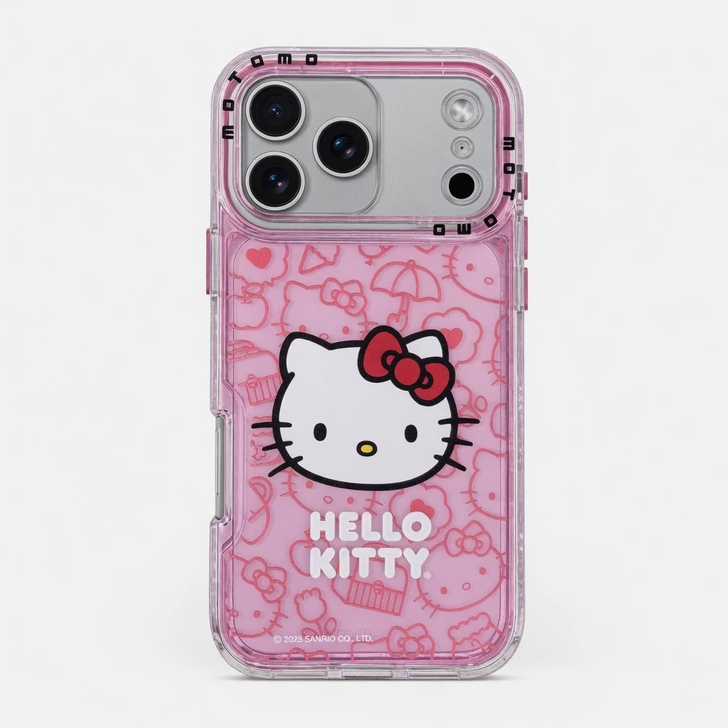 Carcasa Hello Kitty iPhone 17 Pro Max Icon Pink Carcasa vista 2