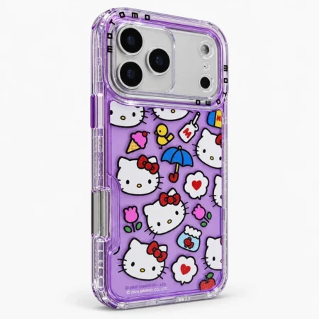 Carcasa Hello Kitty iPhone 17 Pro Max Magic Violet Carcasa