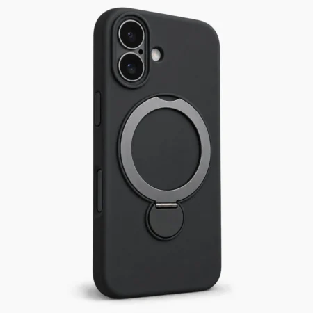 Carcasa Magsafe Color iPhone 17 Negro Carcasa