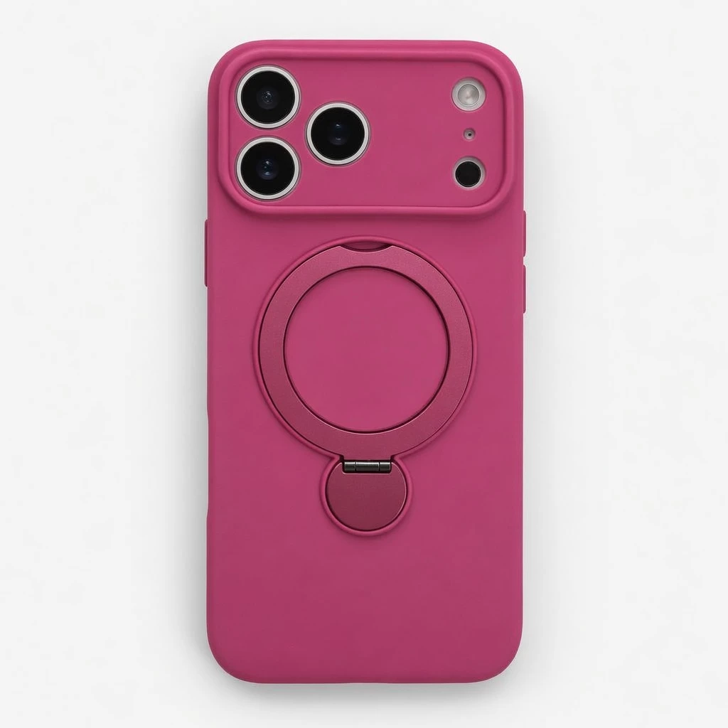 Carcasa Para Magsafe Color Para iPhone 17 Pro Max Guinda Carcasa vista 2