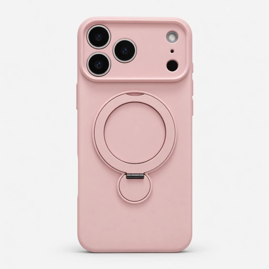 Carcasa Para Magsafe Color Para iPhone 17 Pro Max Rosado Carcasa vista 2