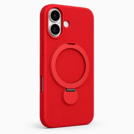 Carcasa Magsafe Color iPhone 17 Rojo Carcasa