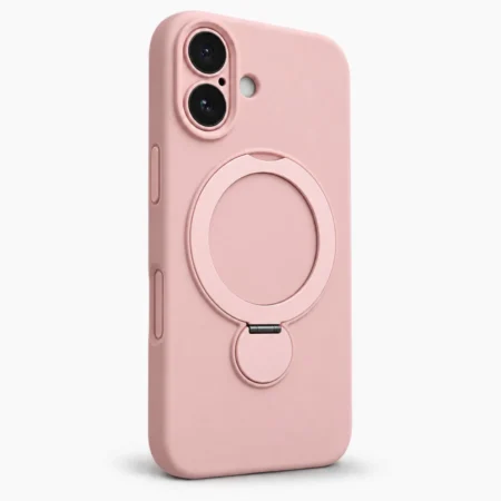 Carcasa Magsafe Color iPhone 17 Rosado Carcasa
