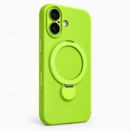 Carcasa Magsafe Color iPhone 17 Verde Limon Carcasa