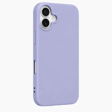 Carcasa Silicona Soft iPhone 17 Lila Carcasa