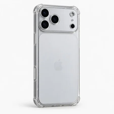 Carcasa Transparente Reforzada iPhone 17 Pro Max Carcasa