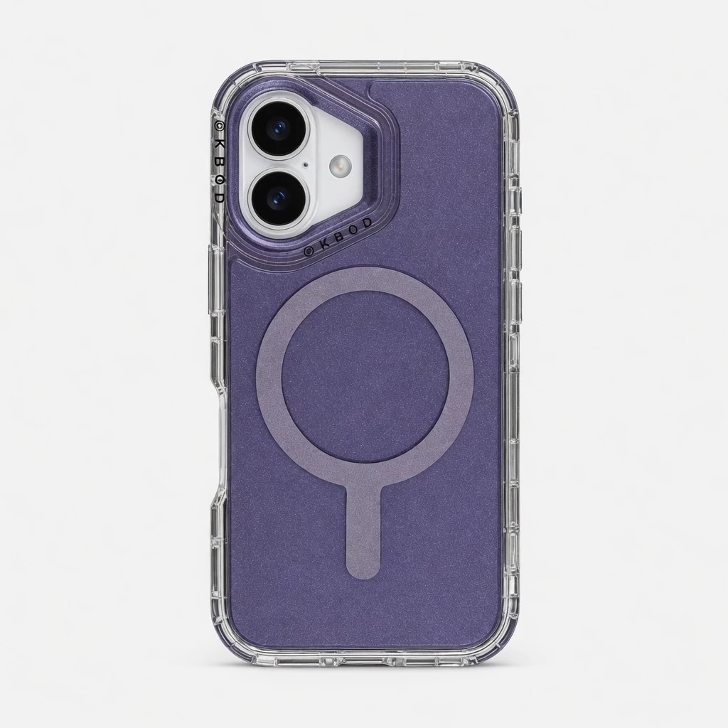 Carcasa Urban Metallic Para iPhone 16 Lila Carcasa vista 2