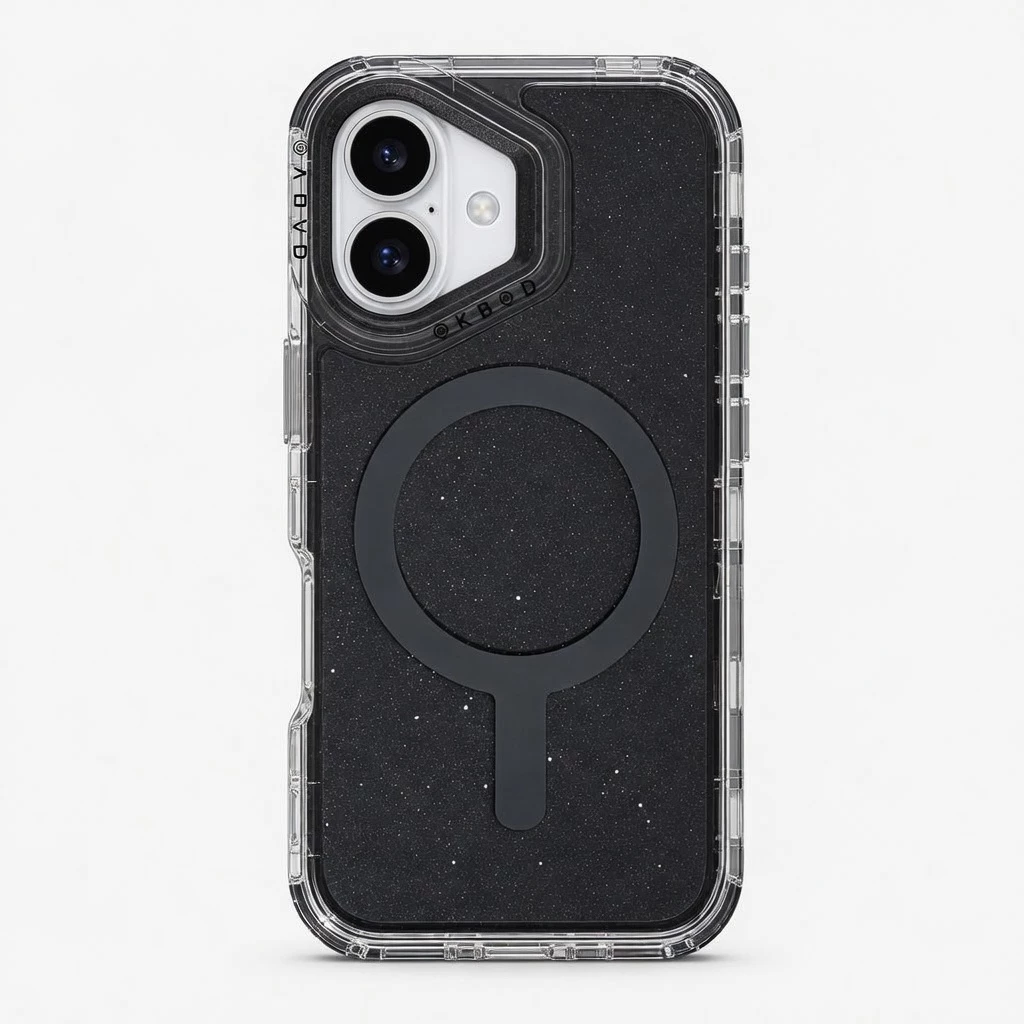 Carcasa Urban Metallic Para iPhone 16 Negro Carcasa vista 2