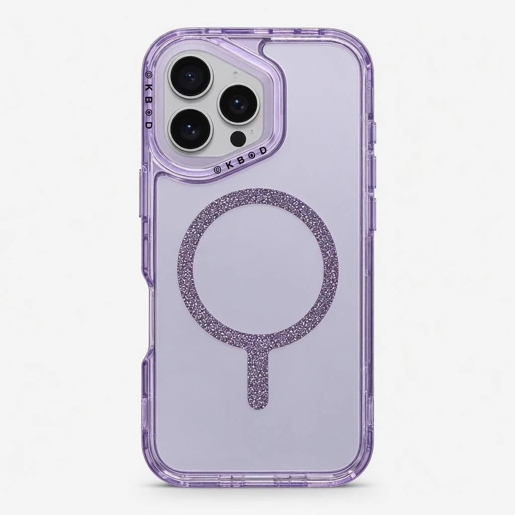 Carcasa Urban Play Magnetic Matte Shine iPhone 16 Lila Carcasa vista 2