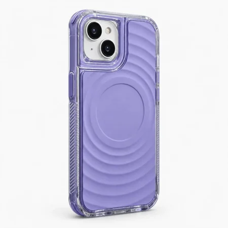 Carcasa Arena 2 en 1 iPhone 15 Lila Carcasa