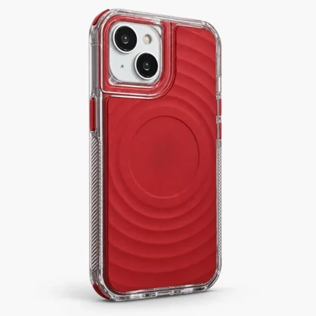 Carcasa Arena 2 en 1 iPhone 15 Rojo Carcasa