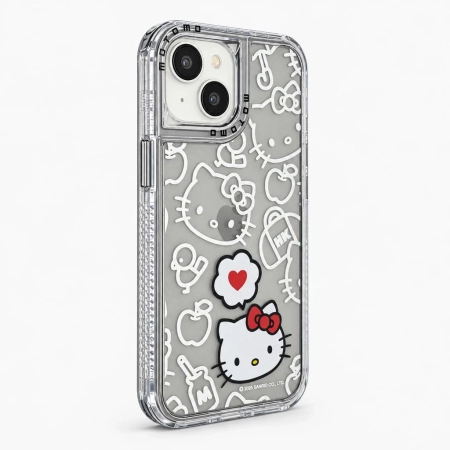 Carcasa Hello Kitty iPhone 14 Black Style Carcasa