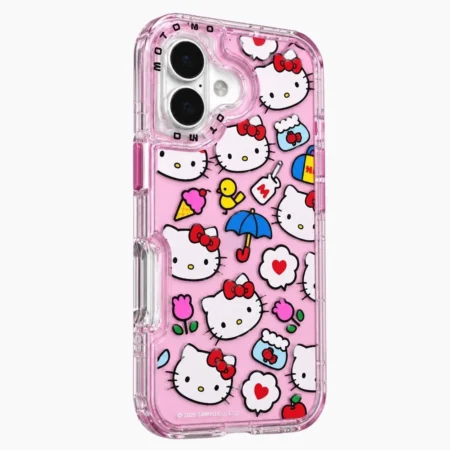 Carcasa Hello Kitty iPhone 16 Candy Pink Carcasa