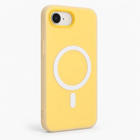 Carcasa Magnetic iPhone 16e / 17e Amarilla Carcasa