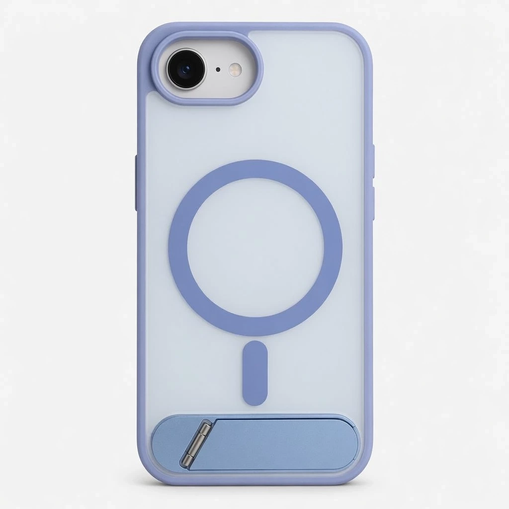 Carcasa Magnetic iPhone 16e / 17e Celeste Carcasa vista 2