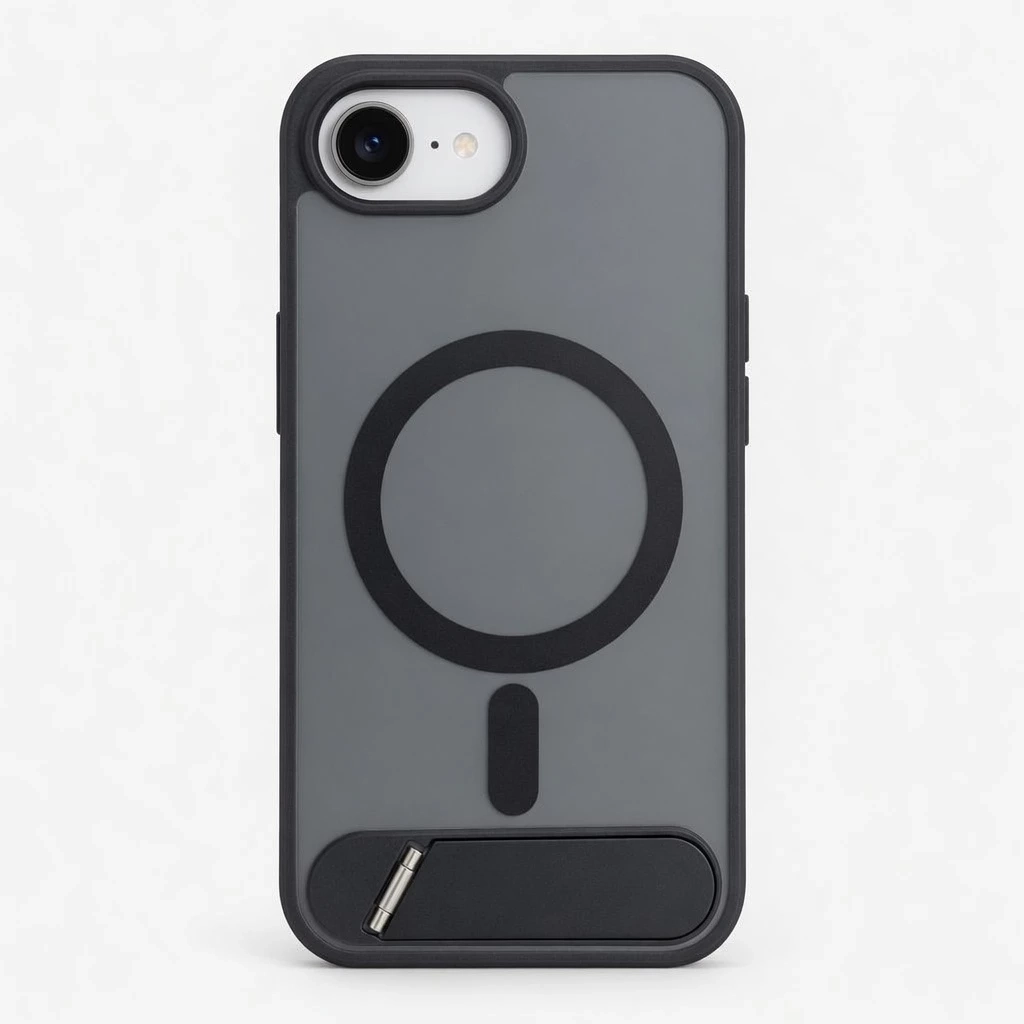 Carcasa Magnetic iPhone 16e / 17e Negro Carcasa vista 2