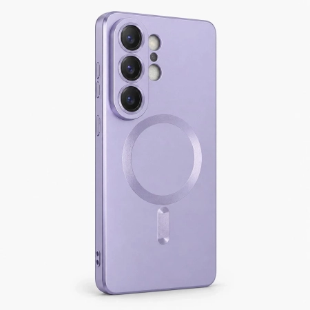 Carcasa MagSafe Metallic Galaxy S26 Ultra Morado Carcasa