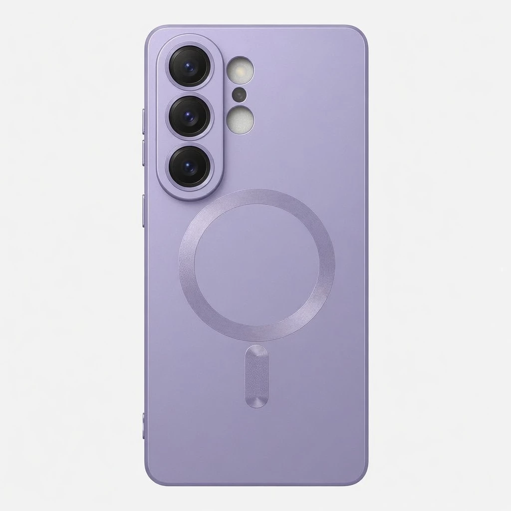 Carcasa MagSafe Metallic Galaxy S26 Ultra Morado Carcasa vista 2