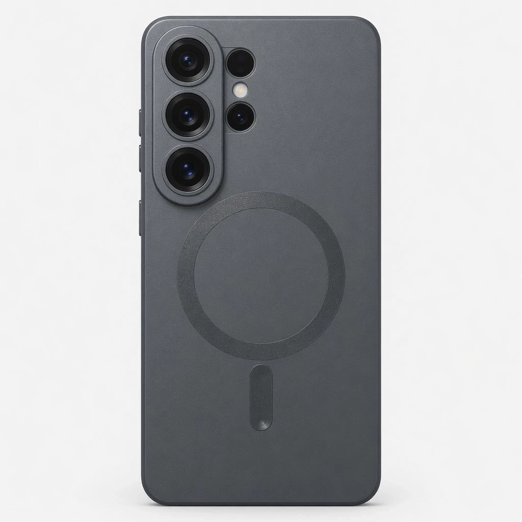 Carcasa MagSafe Metallic Galaxy S26 Ultra Negro Carcasa vista 2