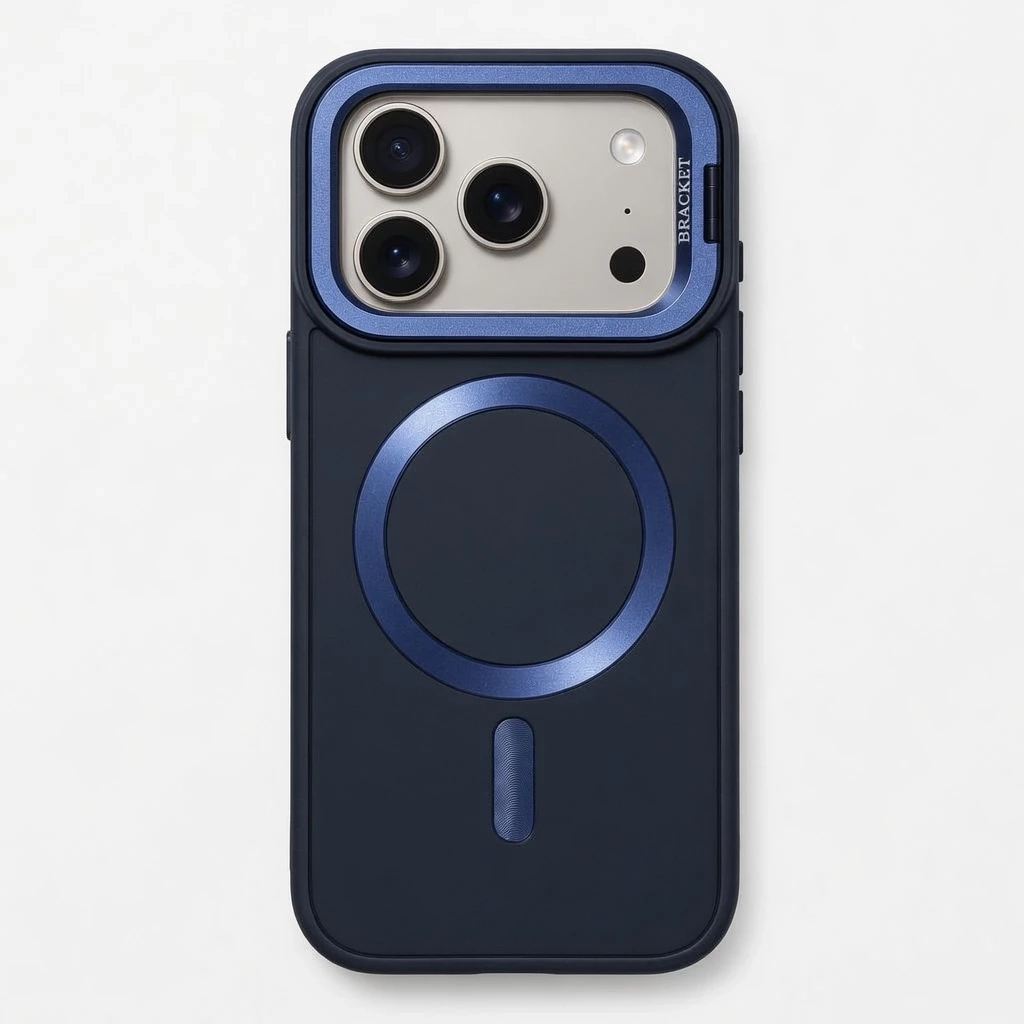 Carcasa Magsafe Premium iPhone 18 Pro / 17 Pro Azul Petroleo Carcasa vista 2