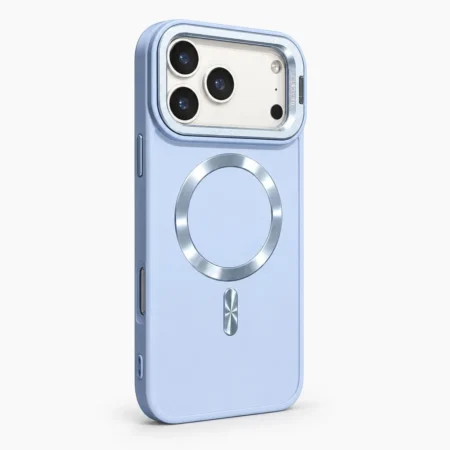Carcasa Magsafe Premium iPhone 18 Pro Max / 17 Pro Max Celeste Carcasa