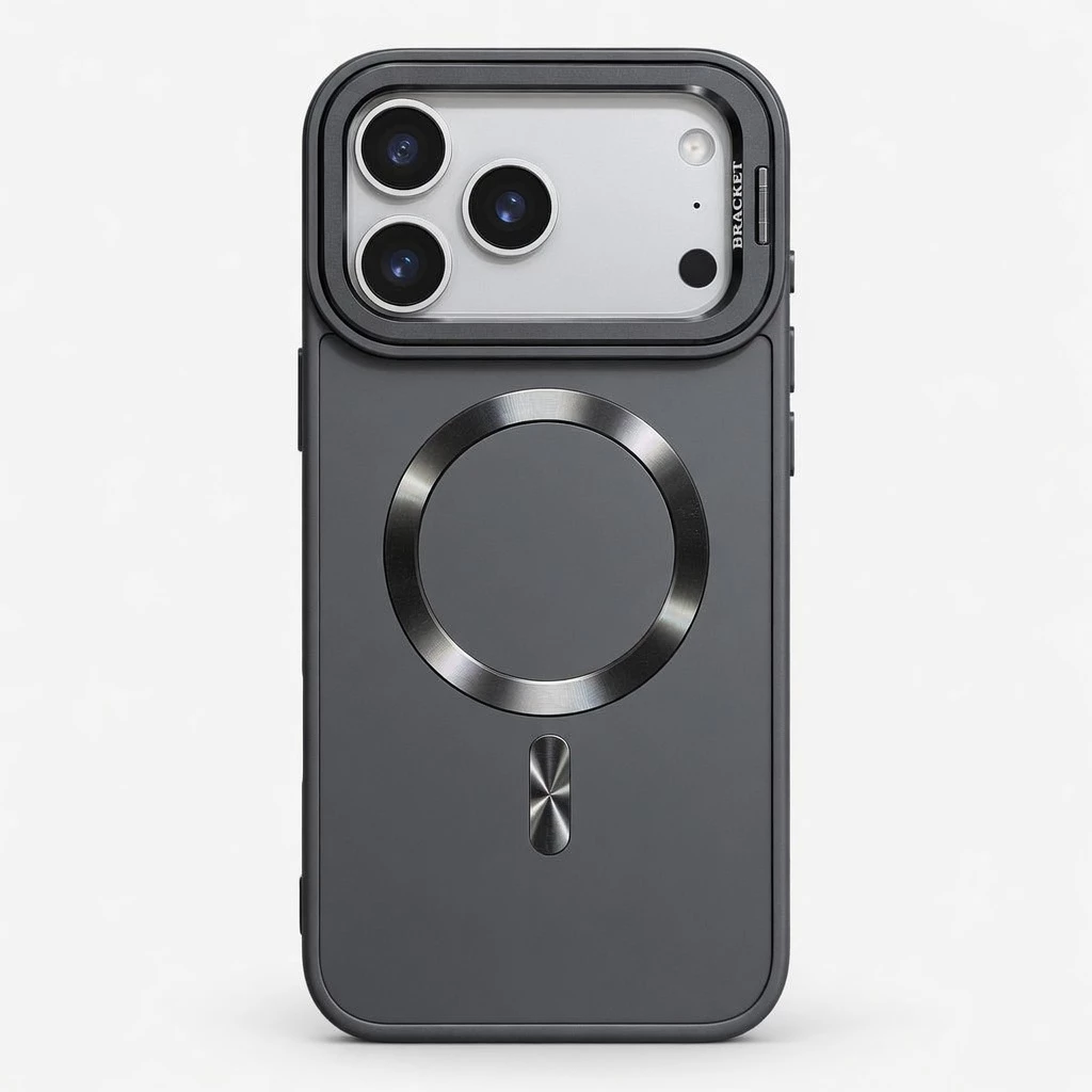 Carcasa Magsafe Premium iPhone 18 Pro Max / 17 Pro Max Negro Carcasa vista 2