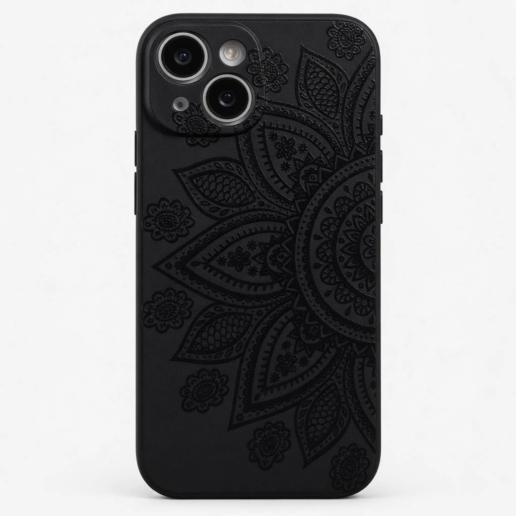 Carcasa Mandala iPhone 15 Carcasa vista 2