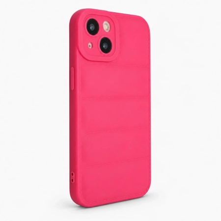 Carcasa Puff iPhone 13 / 14 Fucsia Carcasa