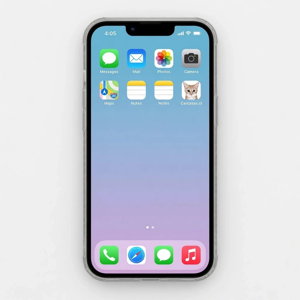 Carcasa Silicona Diseño Exclusivo iPhone 13 / 14 Carcasa vista 2