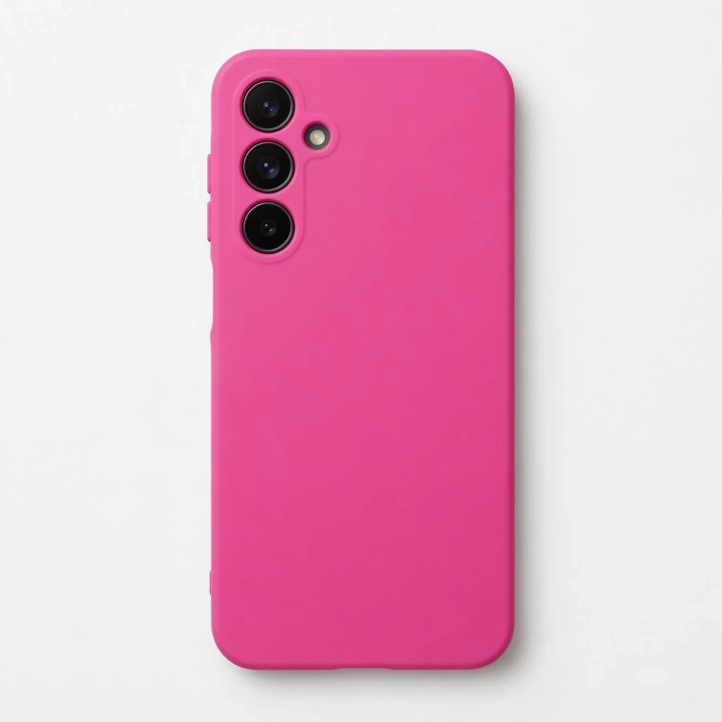 Carcasa Silicona Soft Galaxy A16 Fucsia Carcasa vista 2