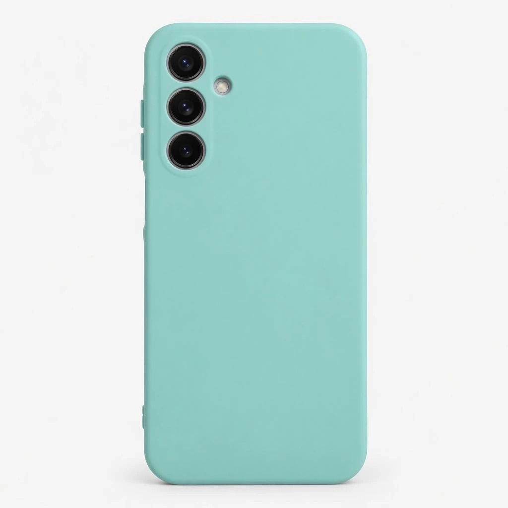 Carcasa Silicona Soft Galaxy A16 Verde Menta Carcasa vista 2