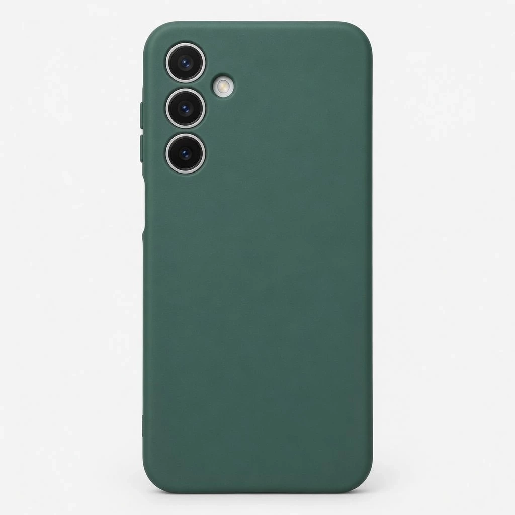 Carcasa Silicona Soft Galaxy A16 Verde Olivo Carcasa vista 2