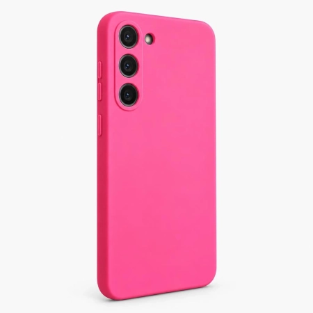 Carcasa Silicona Soft Galaxy S23 Plus Fucsia Carcasa