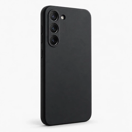 Carcasa Silicona Soft Galaxy S23 Plus Negro Carcasa