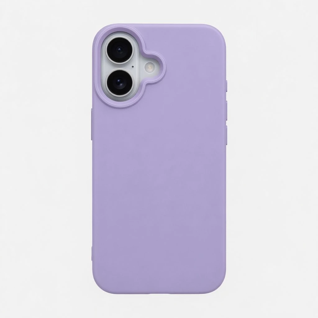 Carcasa Soft iPhone 16 Lila Carcasa vista 2