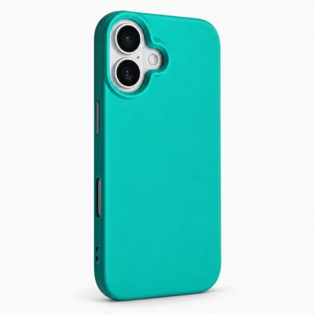 Carcasa Soft iPhone 16 Verde Menta Carcasa