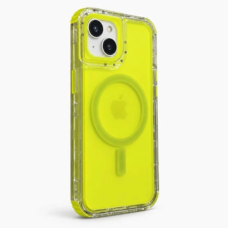 Carcasa Urban Play Magnetic iPhone 13 / 14 Amarillo Carcasa