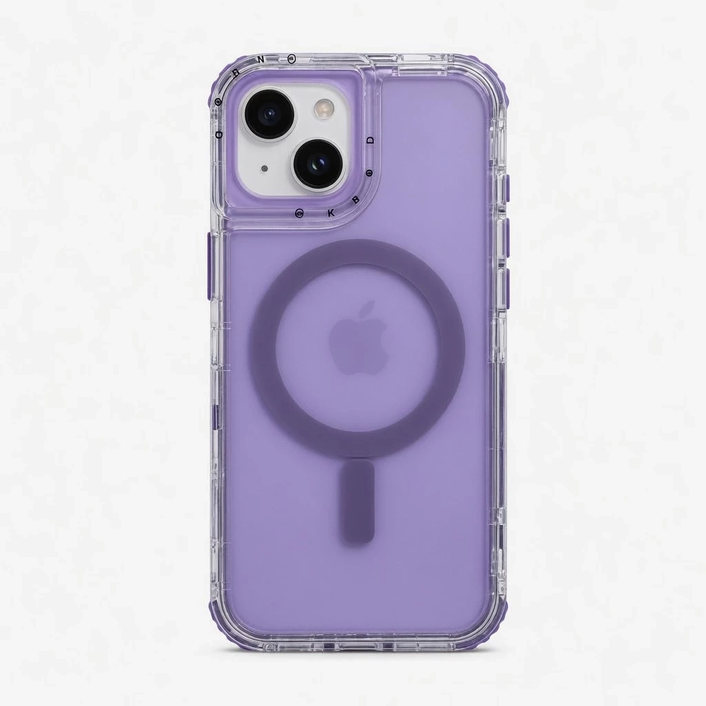 Carcasa Urban Play Magnetic iPhone 13 / 14 Lila Carcasa vista 2