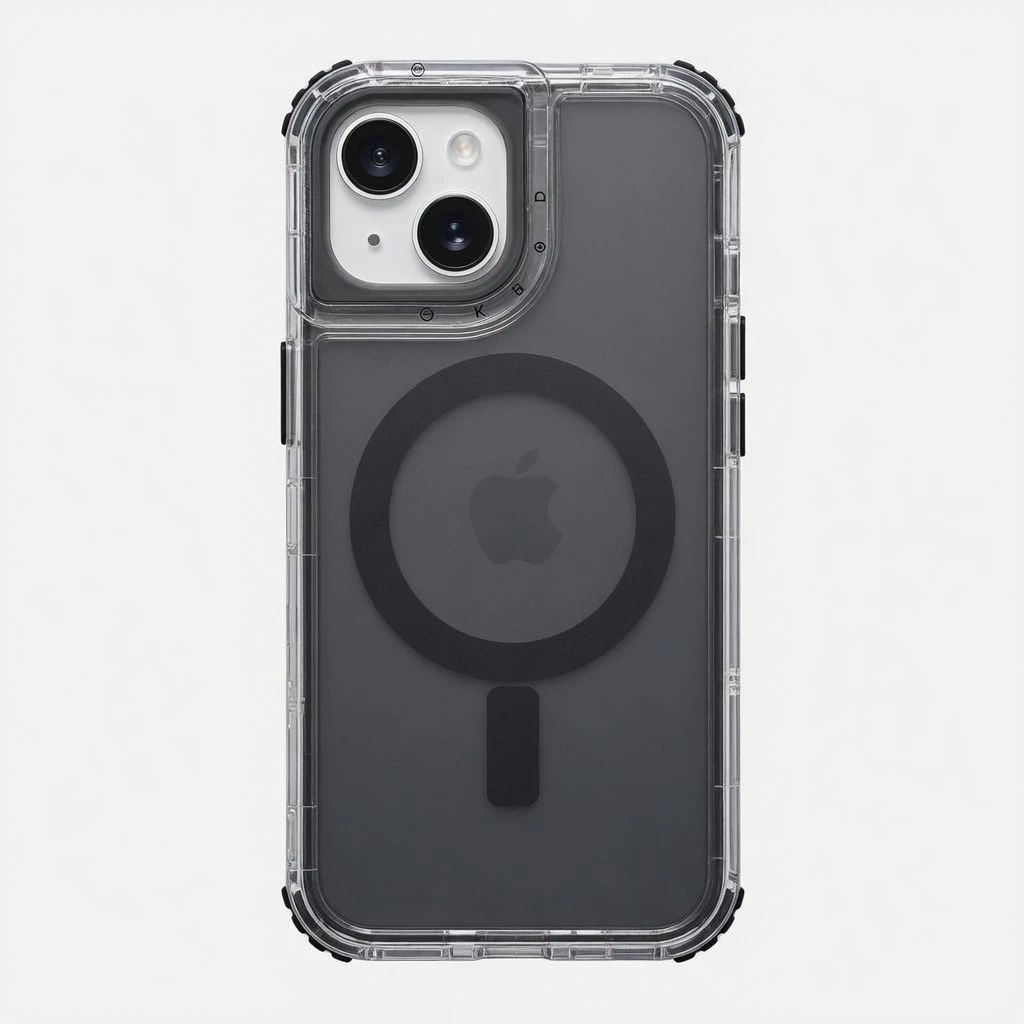 Carcasa Urban Play Magnetic iPhone 13 / 14 Negro Carcasa vista 2