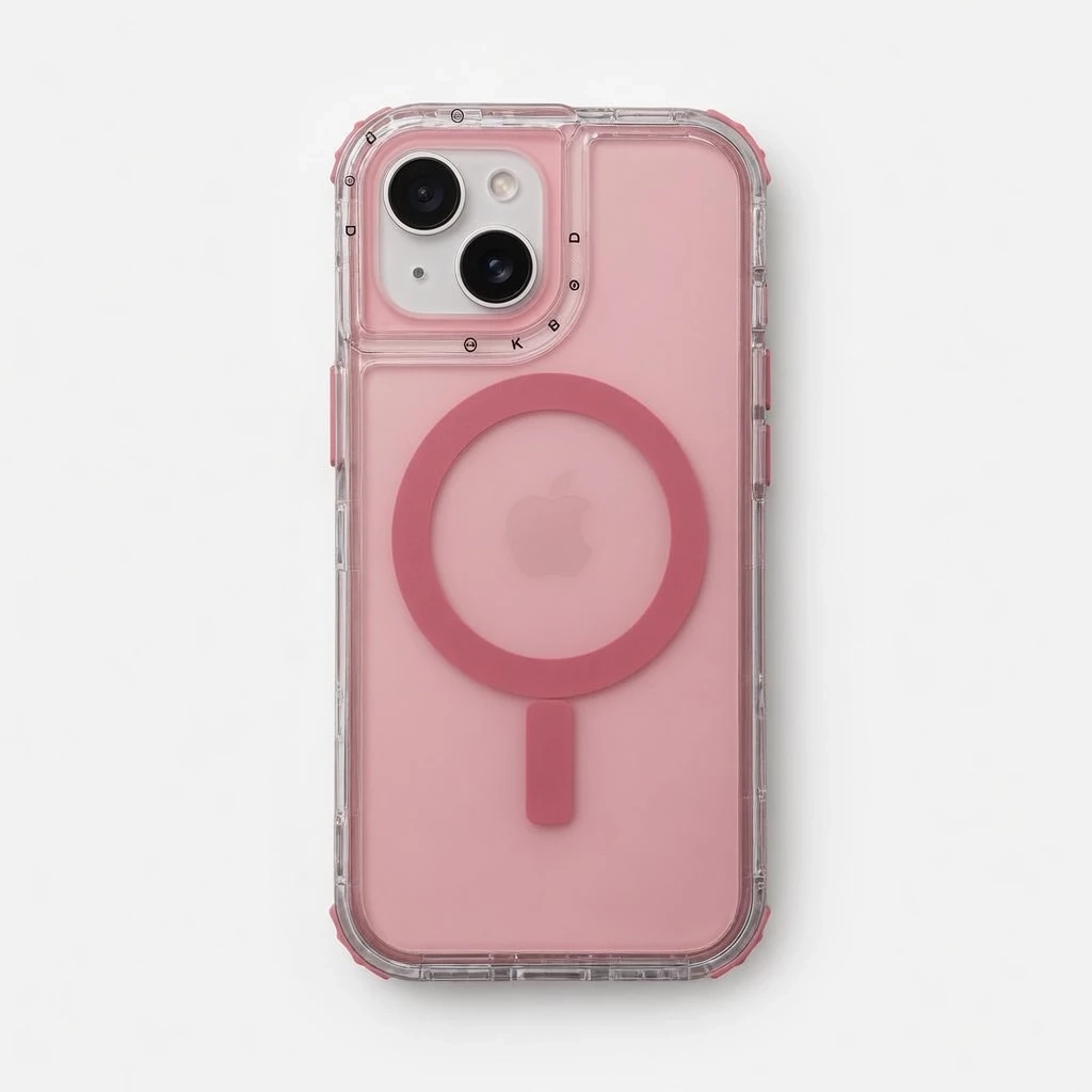 Carcasa Urban Play Magnetic iPhone 13 / 14 Rosado Carcasa vista 2