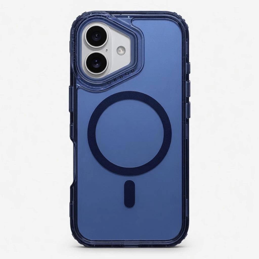 Carcasa Urban Play Magnetic iPhone 16 Azul Carcasa vista 2